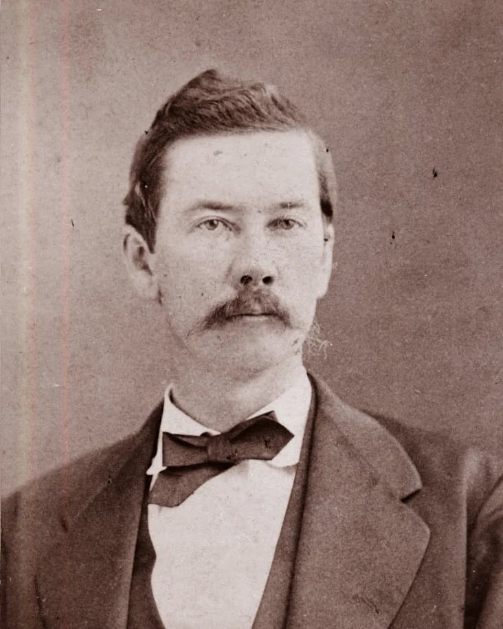Portrait of James L. Robinson (1838–1887) – memorial page