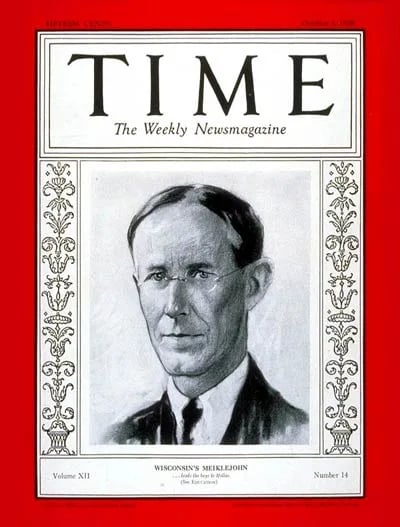 Porträt von Alexander Meiklejohn (1872–1964) – Gedenkseite