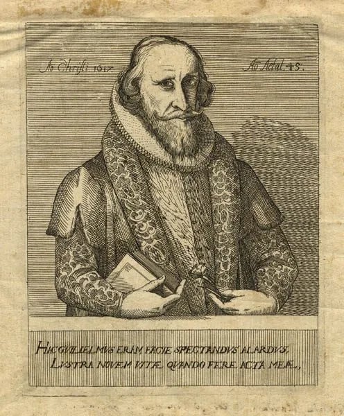 Porträt von Wilhelm Alard (1572–1645) – Gedenkseite
