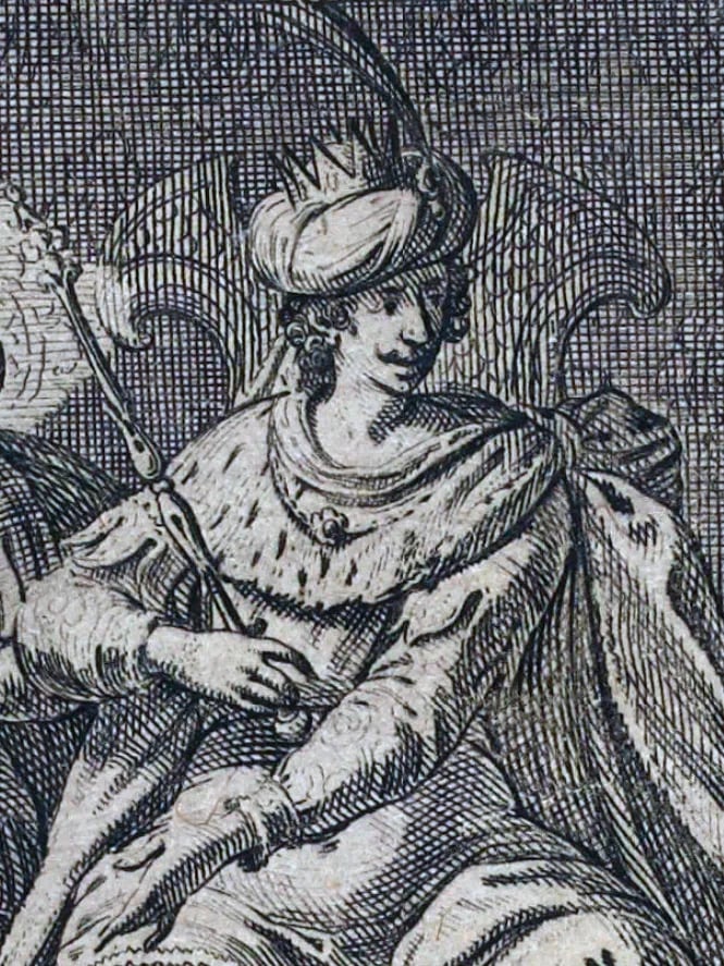 Porträt von Montdory (1594–1653) – Gedenkseite