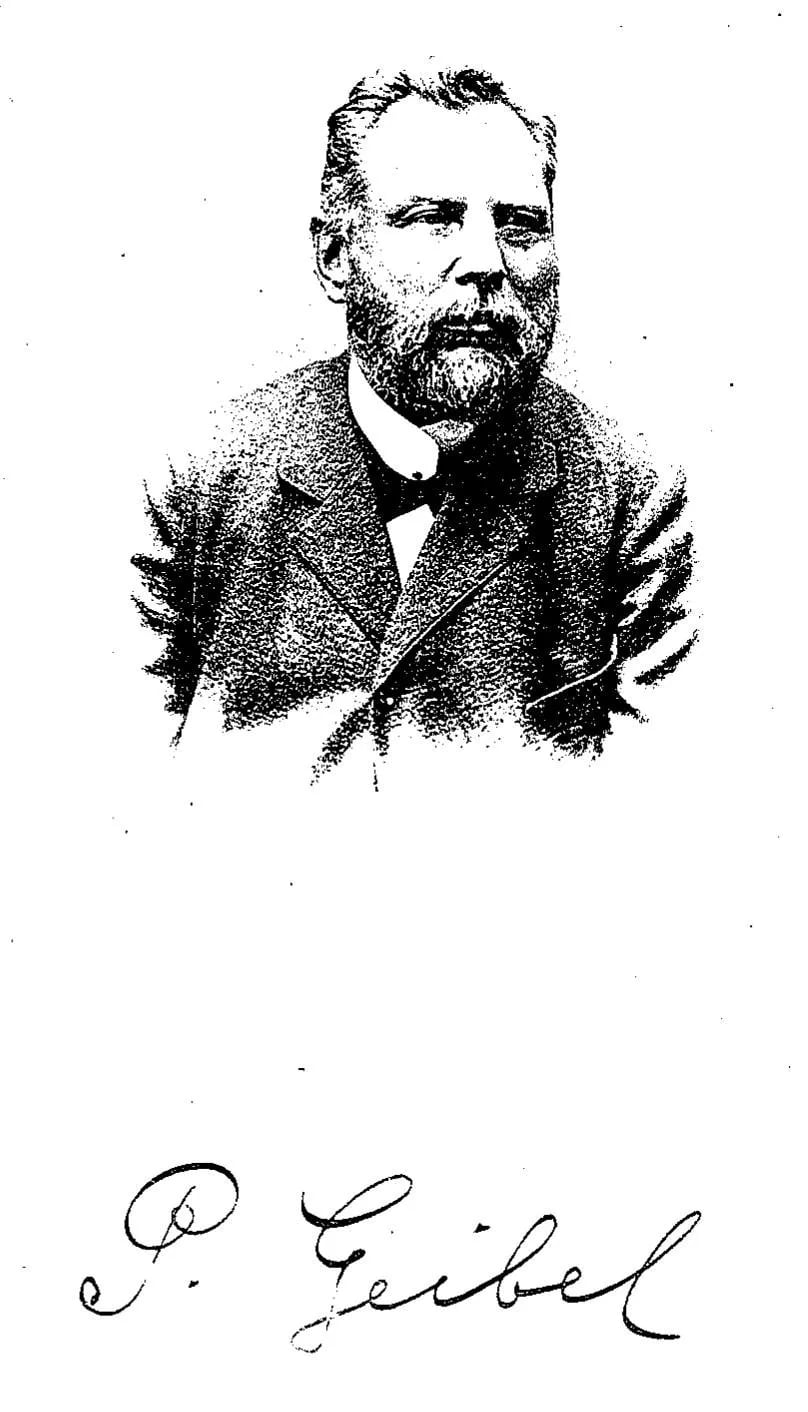 Portrait of Peter Geibel (1841–1901) – memorial page