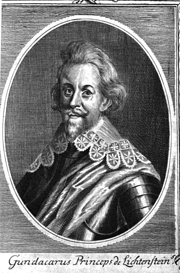 Porträt von Gundaker von Liechtenstein (1580–1658) – Gedenkseite