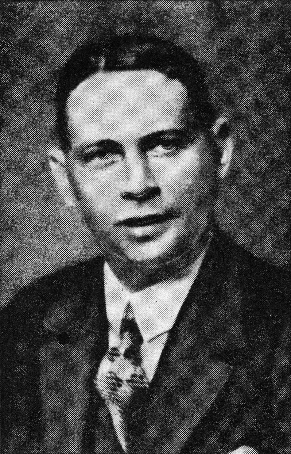Porträt von Gunnar Mascoll Silfverstolpe (1893–1942) – Gedenkseite