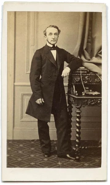 Portrait of Gustav Godeffroy (1817–1893) – memorial page