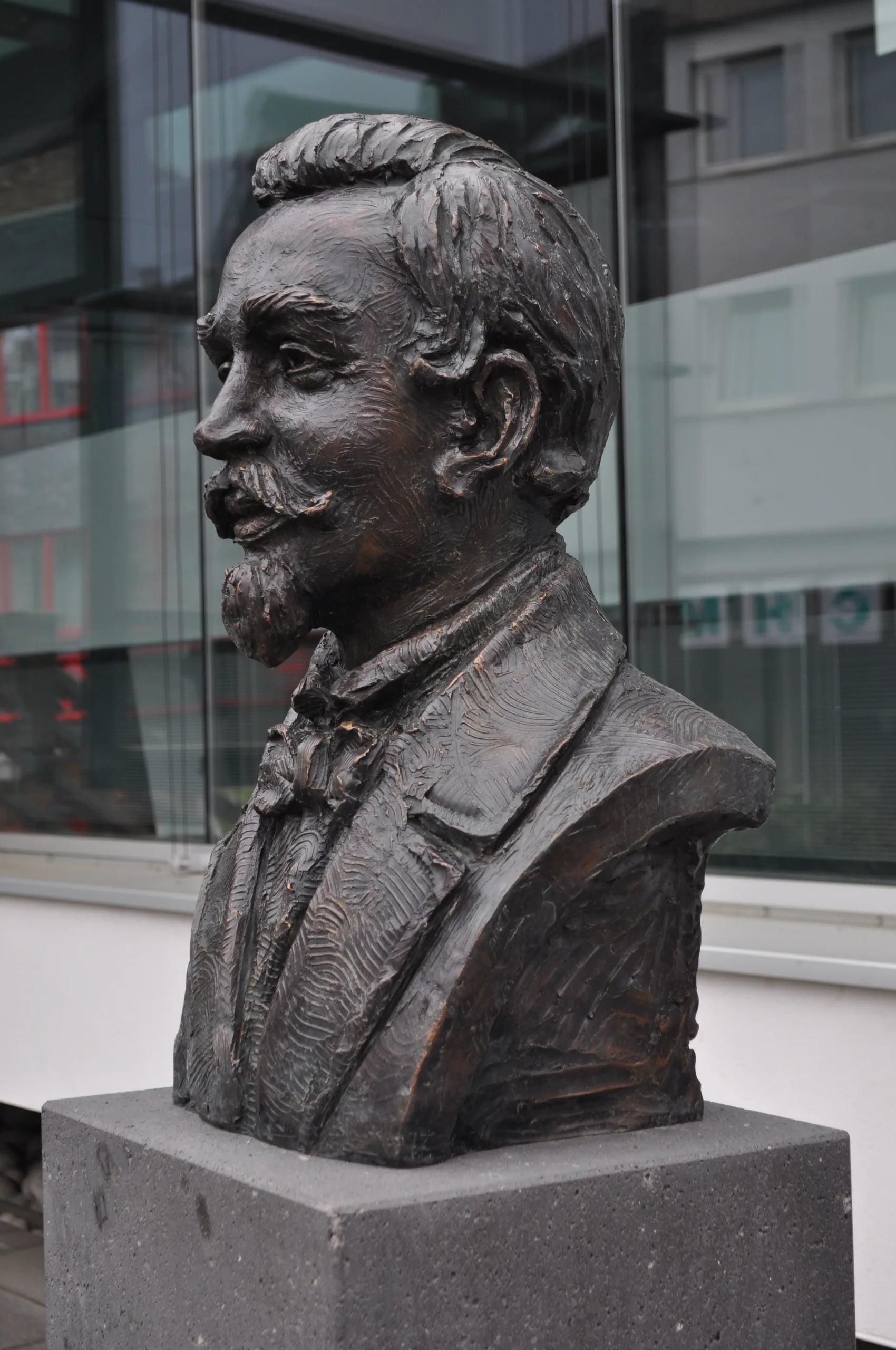 Porträt von Gustav Justi (1810–1879) – Gedenkseite
