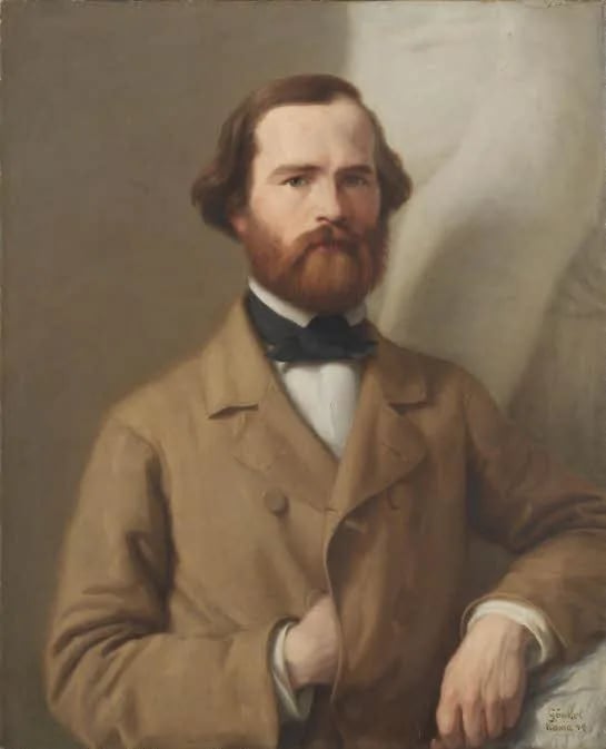 Portrait of Gustav Kaupert (1819–1897) – memorial page