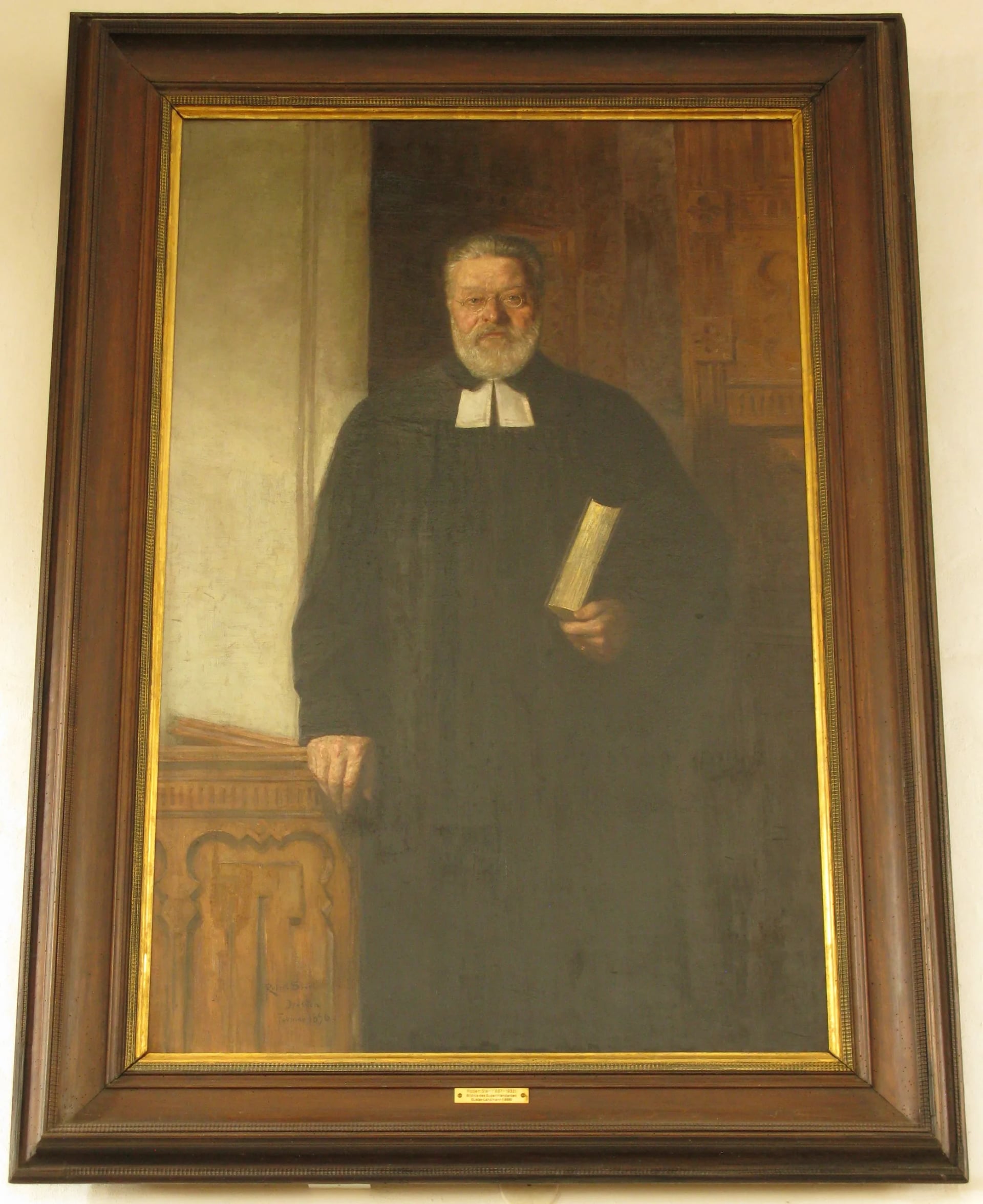 Porträt von Gustav Landmann (1824–1901) – Gedenkseite