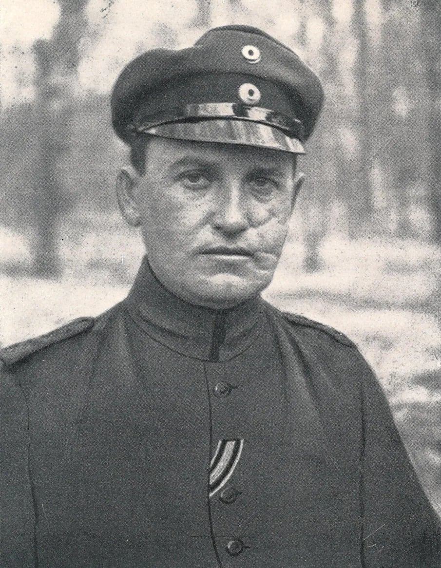 Porträt von Gustav Sack (1885–1916) – Gedenkseite