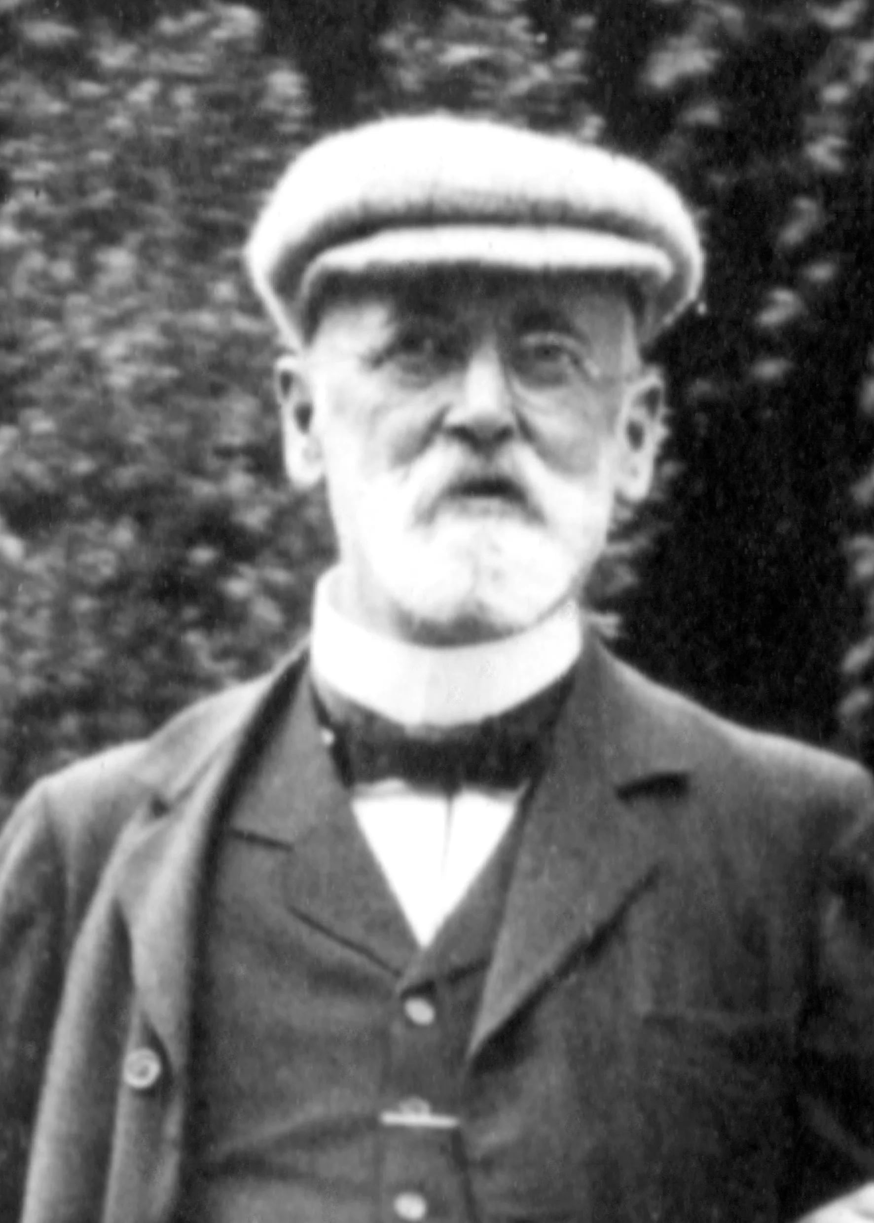 Portrait of Gustav Vischer (1846–1920) – memorial page