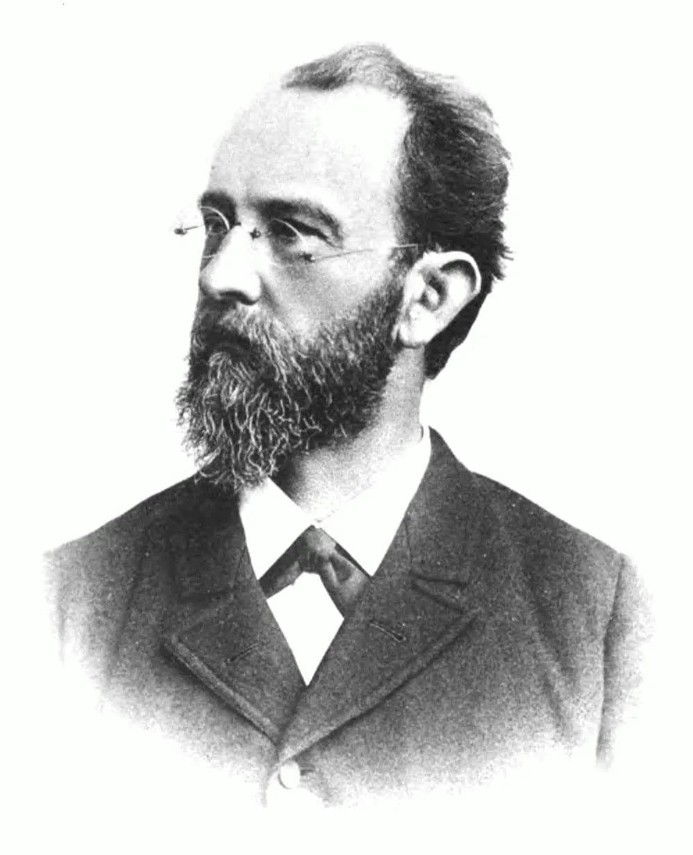 Porträt von Gustav von Hüfner (1840–1908) – Gedenkseite