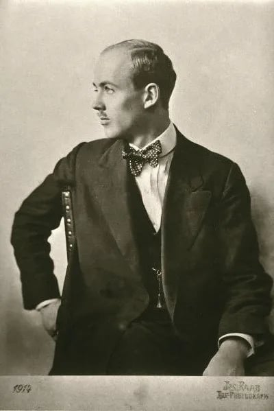 Portrait of Götz von Seckendorff (1889–1914) – memorial page