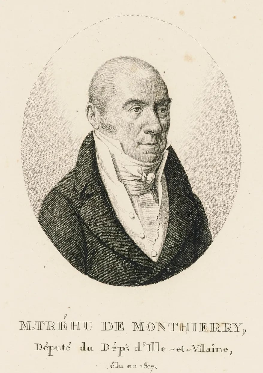 Portrait of Julien Tréhu de Monthierry (1754–1846) – memorial page
