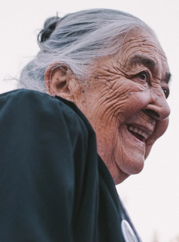 Porträt von Ana González de Recabarren (1925–2018) – Gedenkseite
