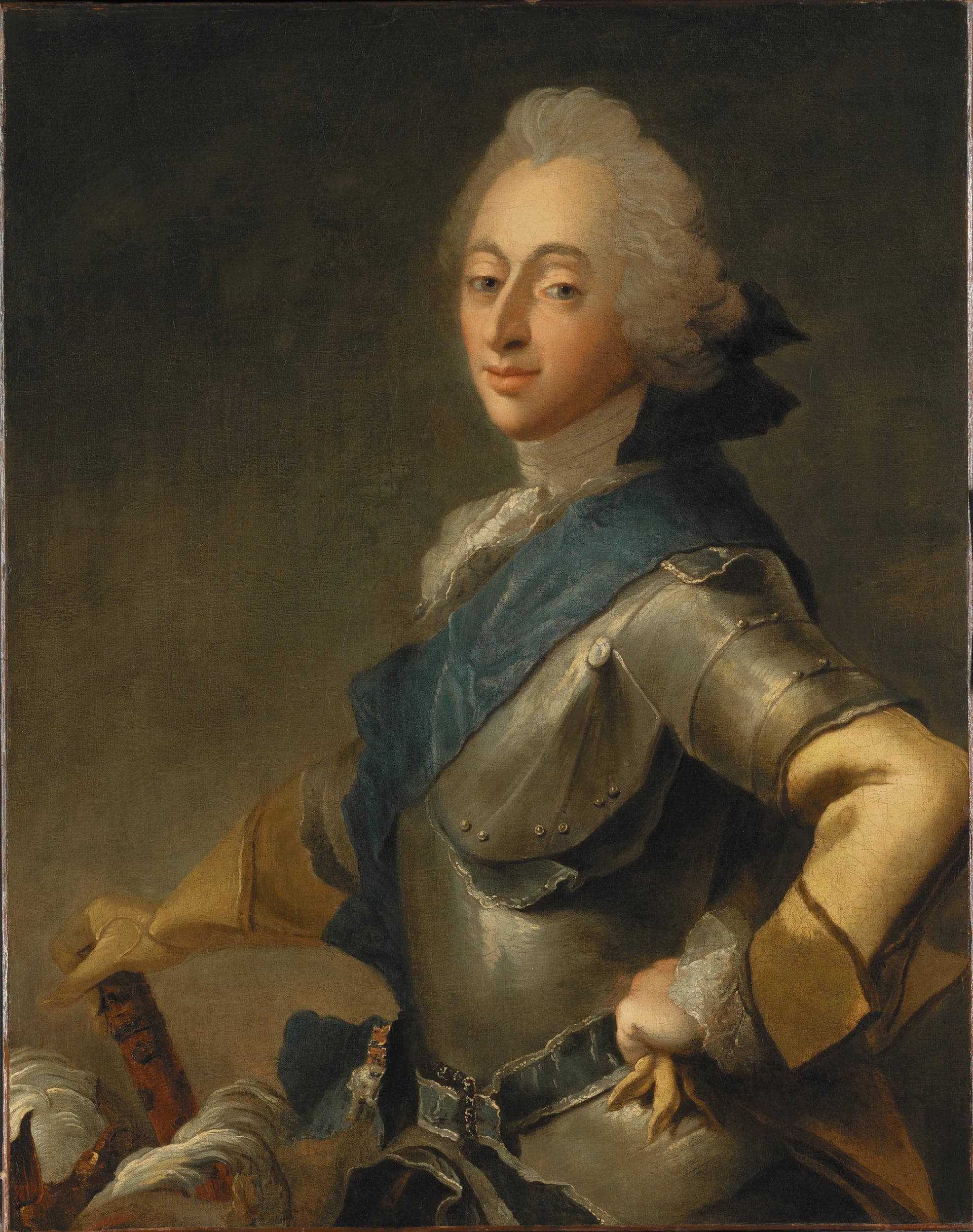 Porträt von Friedrich V. (1723–1766) – Gedenkseite