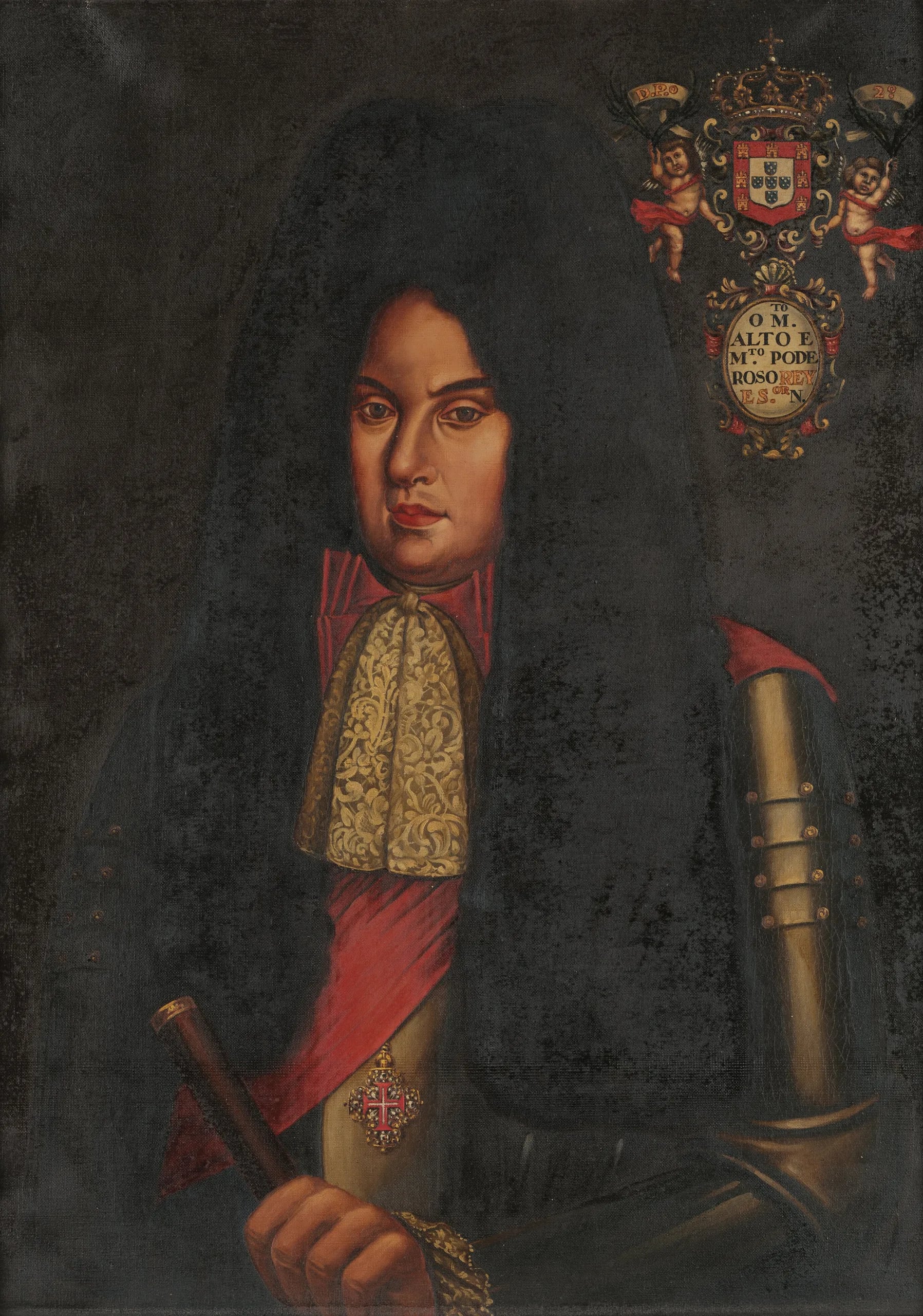 Porträt von Peter II. von Portugal (1648–1706) – Gedenkseite