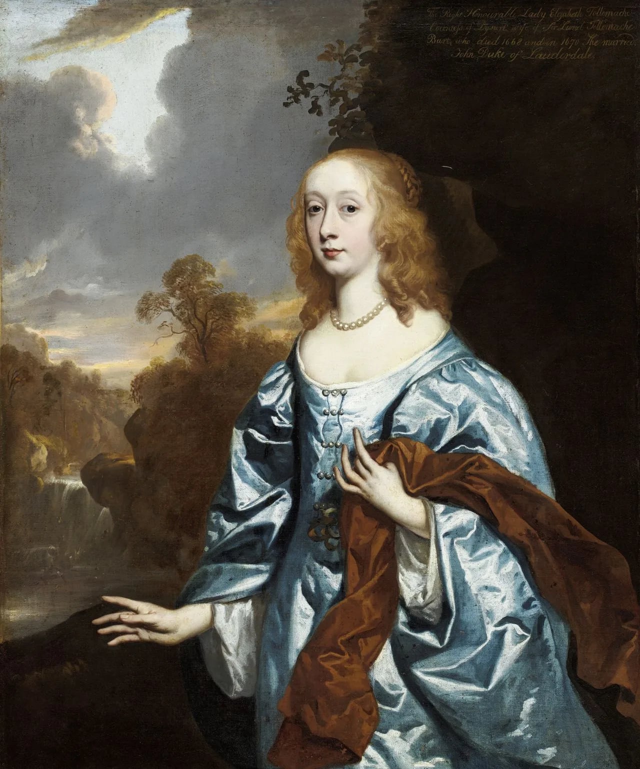 Portrait of Elizabeth Maitland, Duchess of Lauderdale (1626–1698) – memorial page