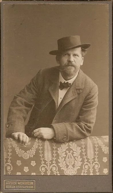Porträt von Richard Eschke (1859–1944) – Gedenkseite