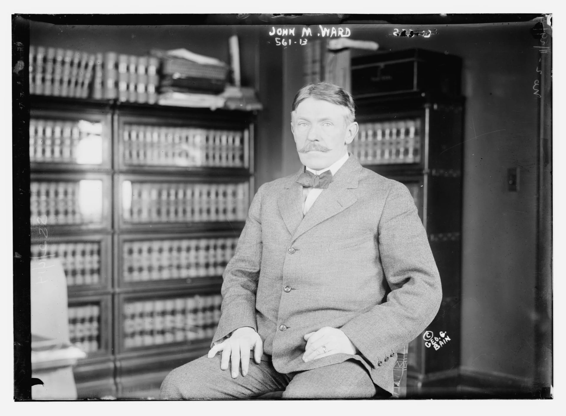 Porträt von John Montgomery Ward (1860–1925) – Gedenkseite