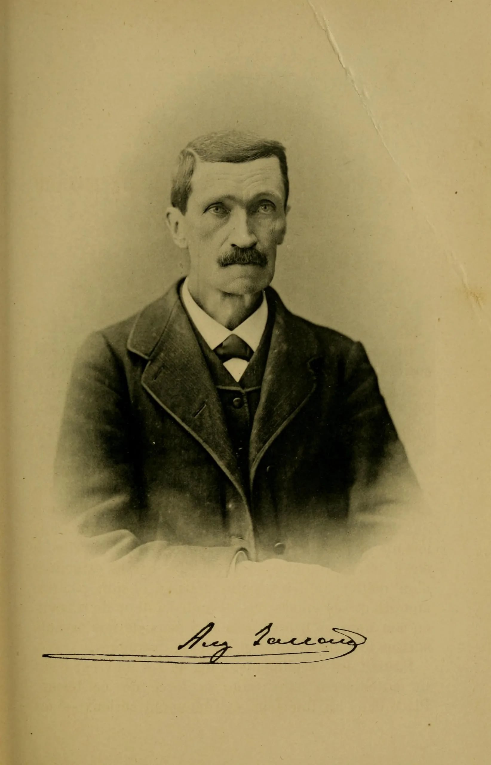 Porträt von Auguste Jaccard (1833–1895) – Gedenkseite