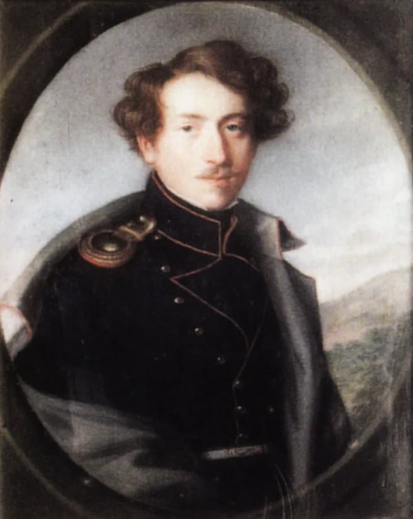 Porträt von Eduard Friedrich Ludwig von Gemmingen (1807–1846) – Gedenkseite