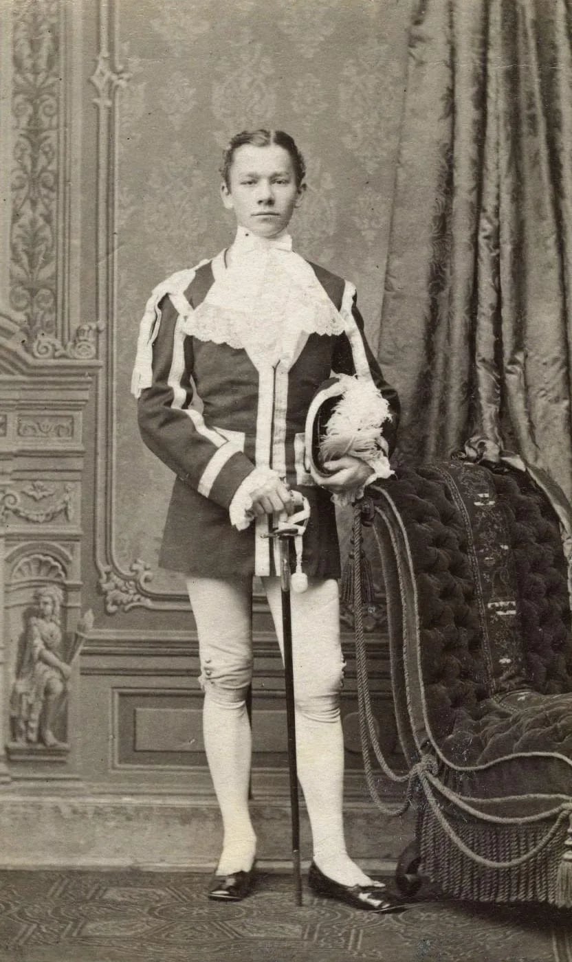 Porträt von Reinhard von Gemmingen (1859–1909) – Gedenkseite