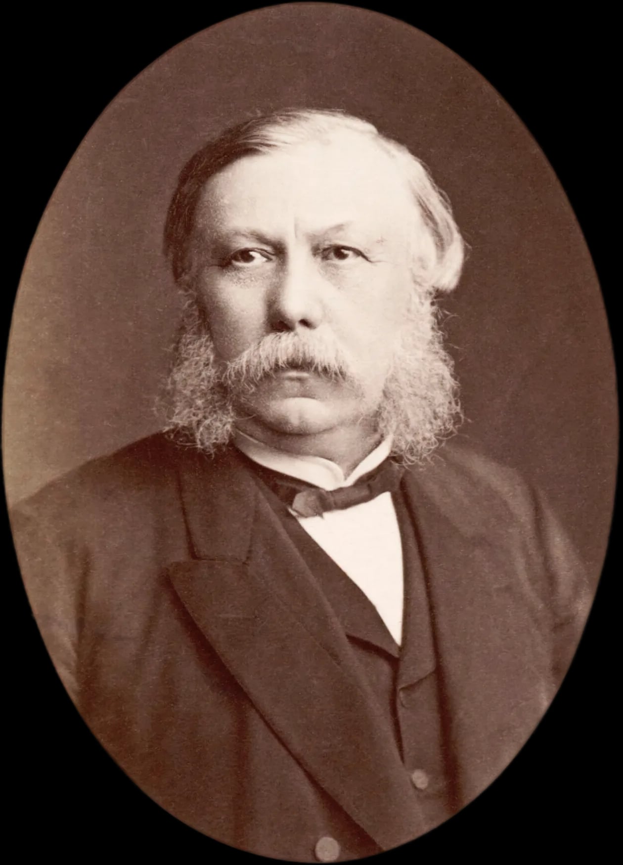 Porträt von Ernest Prarond (1821–1909) – Gedenkseite