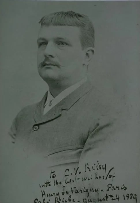 Portrait of Henry de Varigny (1855–1934) – memorial page