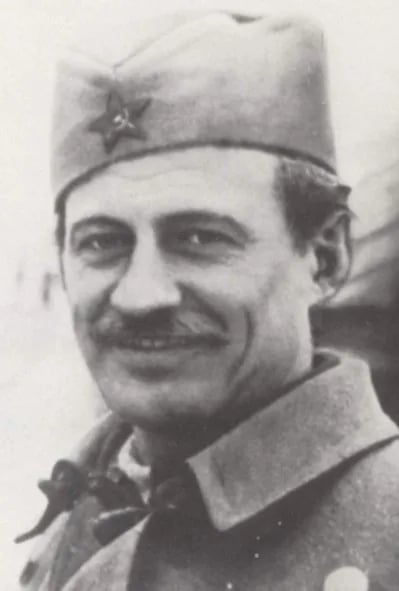 Porträt von Filip Kljajić (1913–1943) – Gedenkseite
