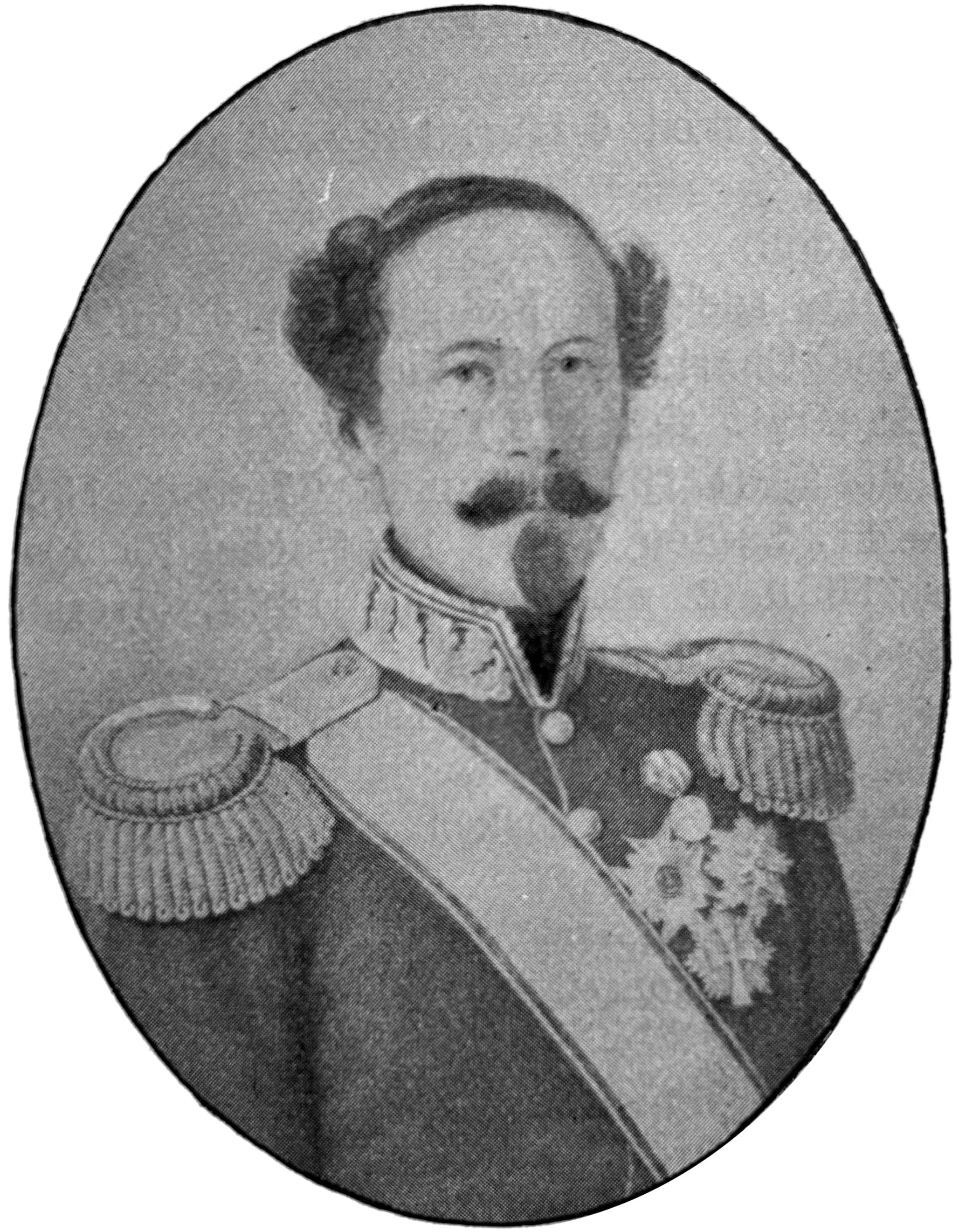 Portrait of Otto August Malmborg (1795–1864) – memorial page