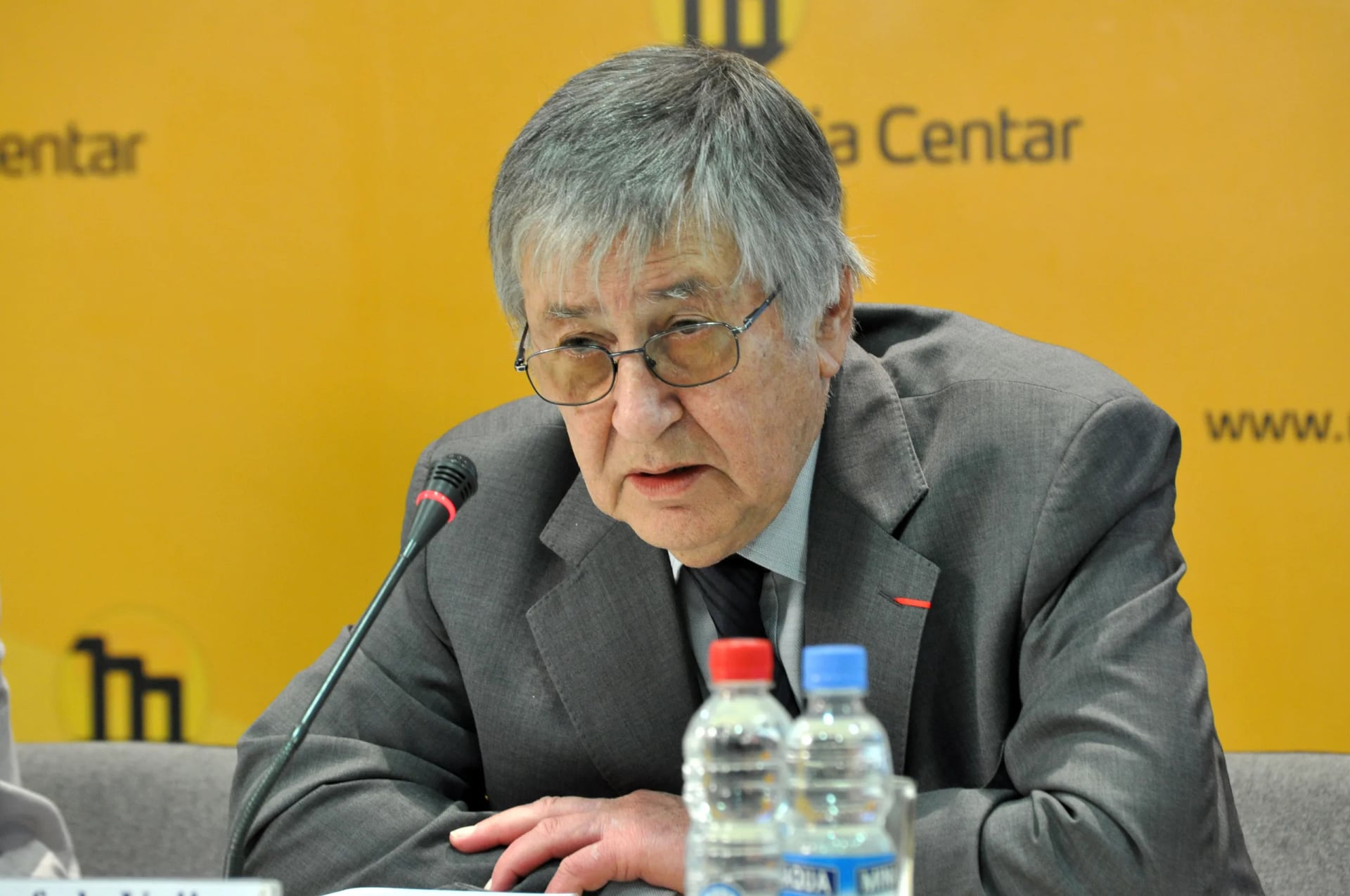 Porträt von Vojin Dimitrijević (1932–2012) – Gedenkseite