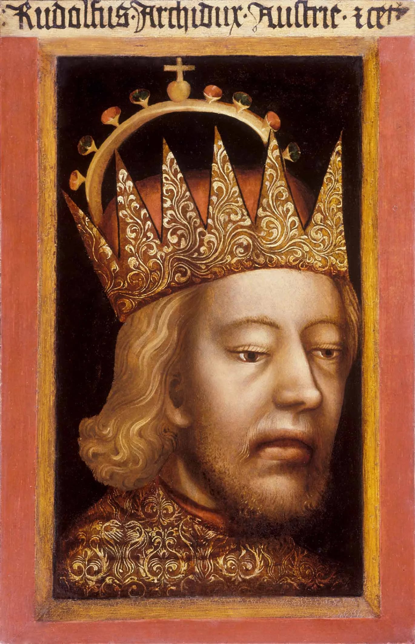Porträt von Rudolf IV. (1339–1365) – Gedenkseite