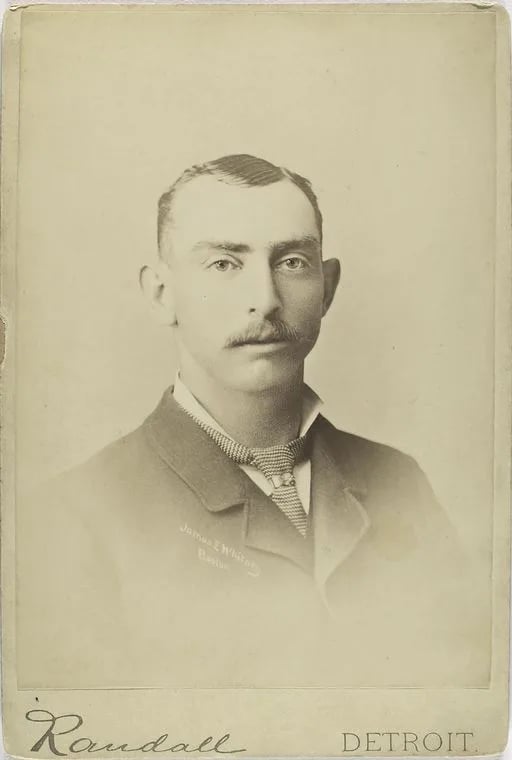 Portrait of Jim Whitney (1857–1891) – memorial page