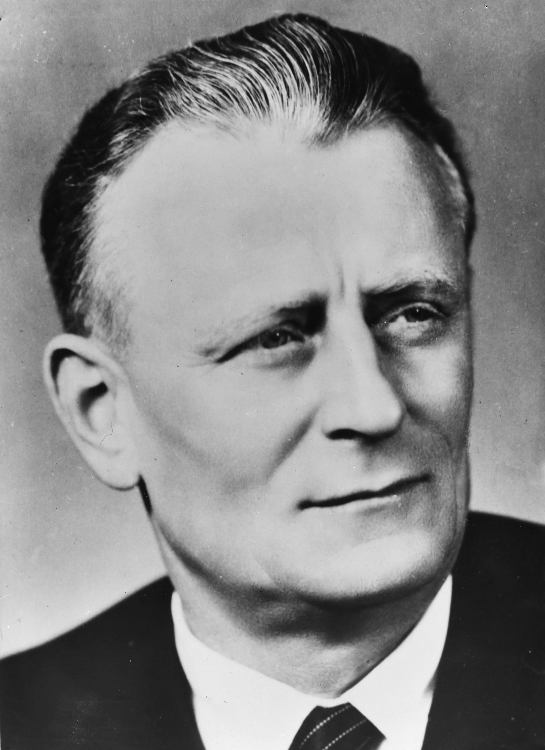 Porträt von Antonín Novotný (1904–1975) – Gedenkseite