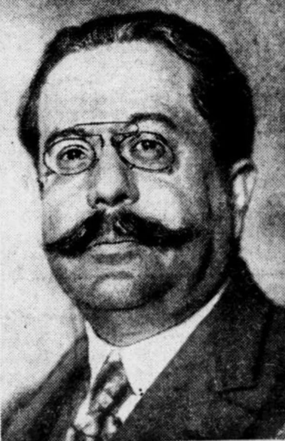 Porträt von Adrien Pouriau (1874–1948) – Gedenkseite