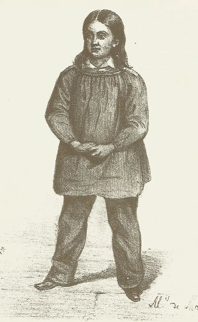 Porträt von Henri Mondeux (1826–1861) – Gedenkseite