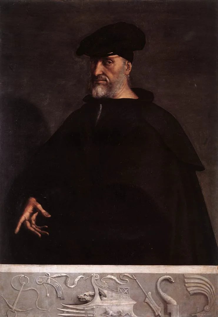 Portrait of Andrea Doria (1466–1560) – memorial page