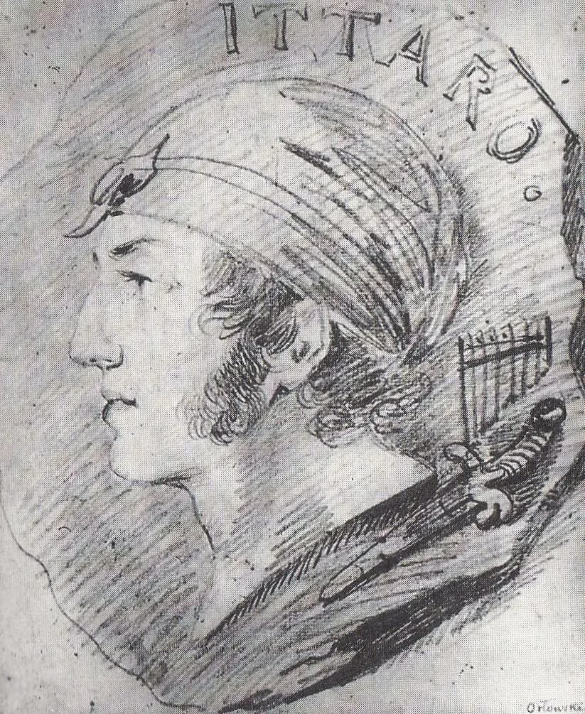 Porträt von Henryk Ittar (1773–1850) – Gedenkseite