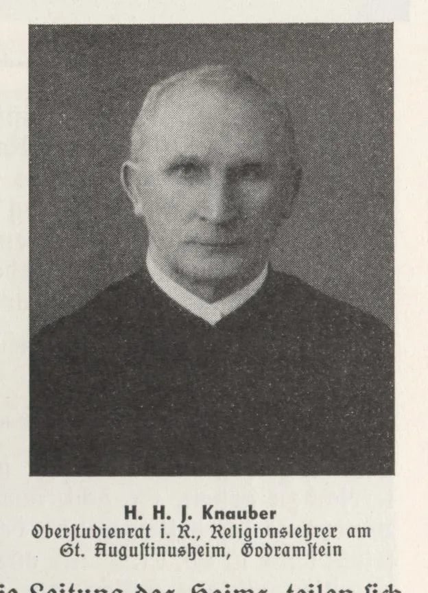 Porträt von Jakob Knauber (1869–1950) – Gedenkseite