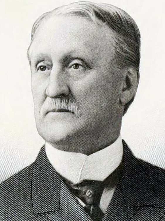 Porträt von Stanton J. Peelle (1843–1928) – Gedenkseite