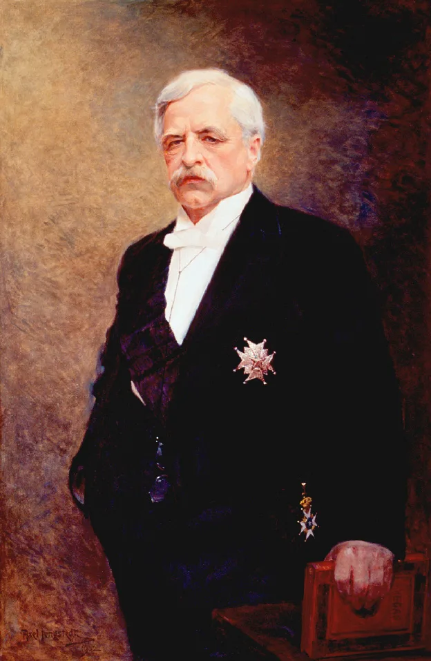 Porträt von Adolf Erik Nordenskiöld (1832–1901) – Gedenkseite