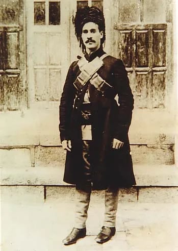 Porträt von Simko Schikak (1887–1930) – Gedenkseite