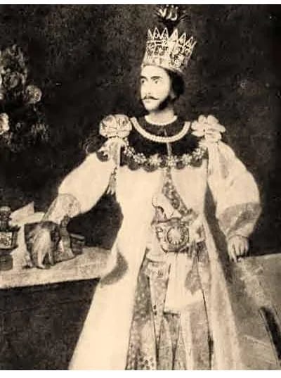Portrait of Mubarak Ali Khan II (1810–1838) – memorial page