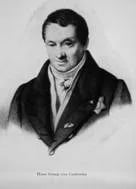 Porträt von Hans Georg von Carlowitz (1772–1840) – Gedenkseite