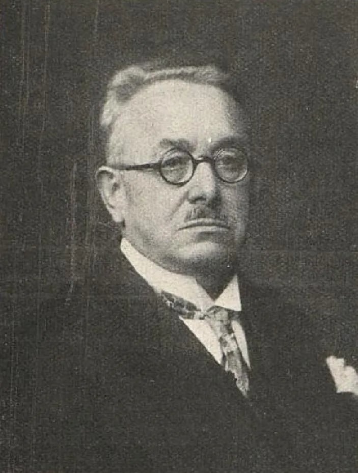 Porträt von Jan Laub (1864–1932) – Gedenkseite