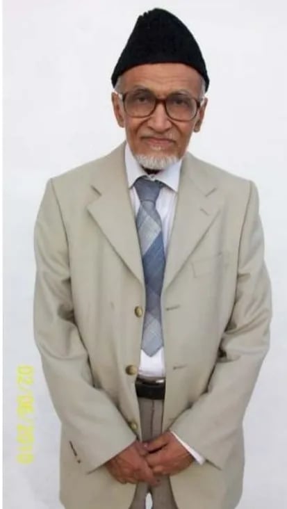 Porträt von Hafiz Saleh Muhammad Alladin (1931–2011) – Gedenkseite