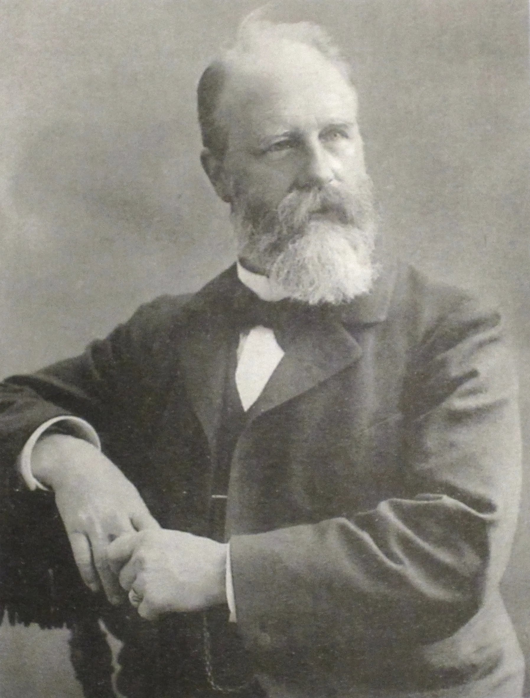 Porträt von Arthur Bally (1849–1912) – Gedenkseite