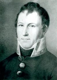 Porträt von Nicolaus von Thaden (1770–1848) – Gedenkseite