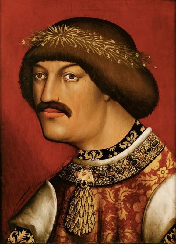 Porträt von Albrecht II. (1397–1439) – Gedenkseite