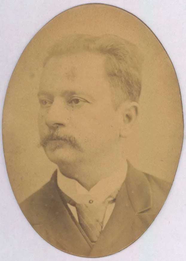 Porträt von Aristides Augusto Milton (1848–1904) – Gedenkseite