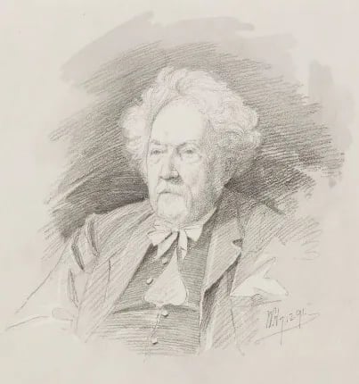 Porträt von Henry George Hine (1811–1895) – Gedenkseite